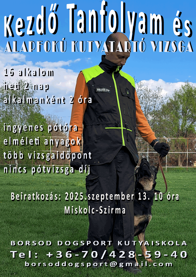 kezdo tanfolyam plakat 2025 szeptember