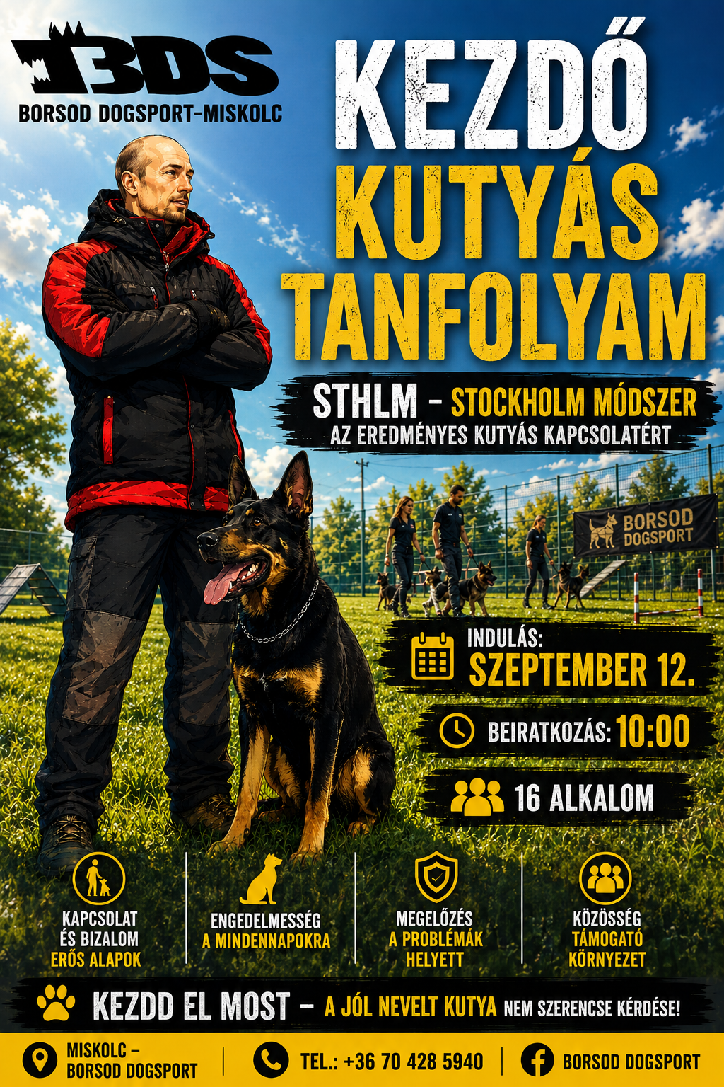 STHLM Kezdő Tanfolyam, Beíratkozás 2026.05.09.-én STHLM Program
