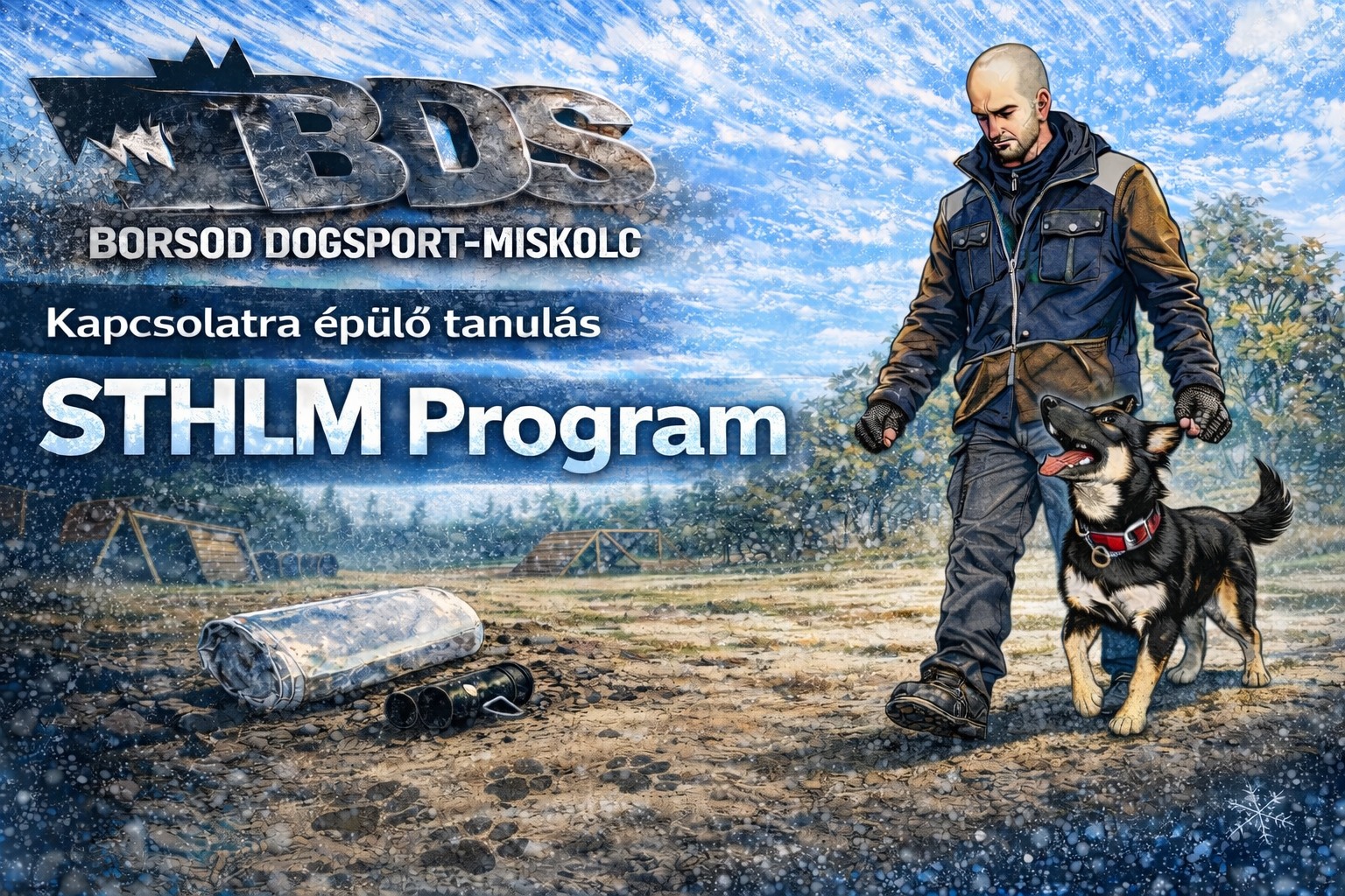 STHL Program kezdő tanfolyam – a kutya veled dolgozik, nem csak jutalomért vagy kényszerből sthlm